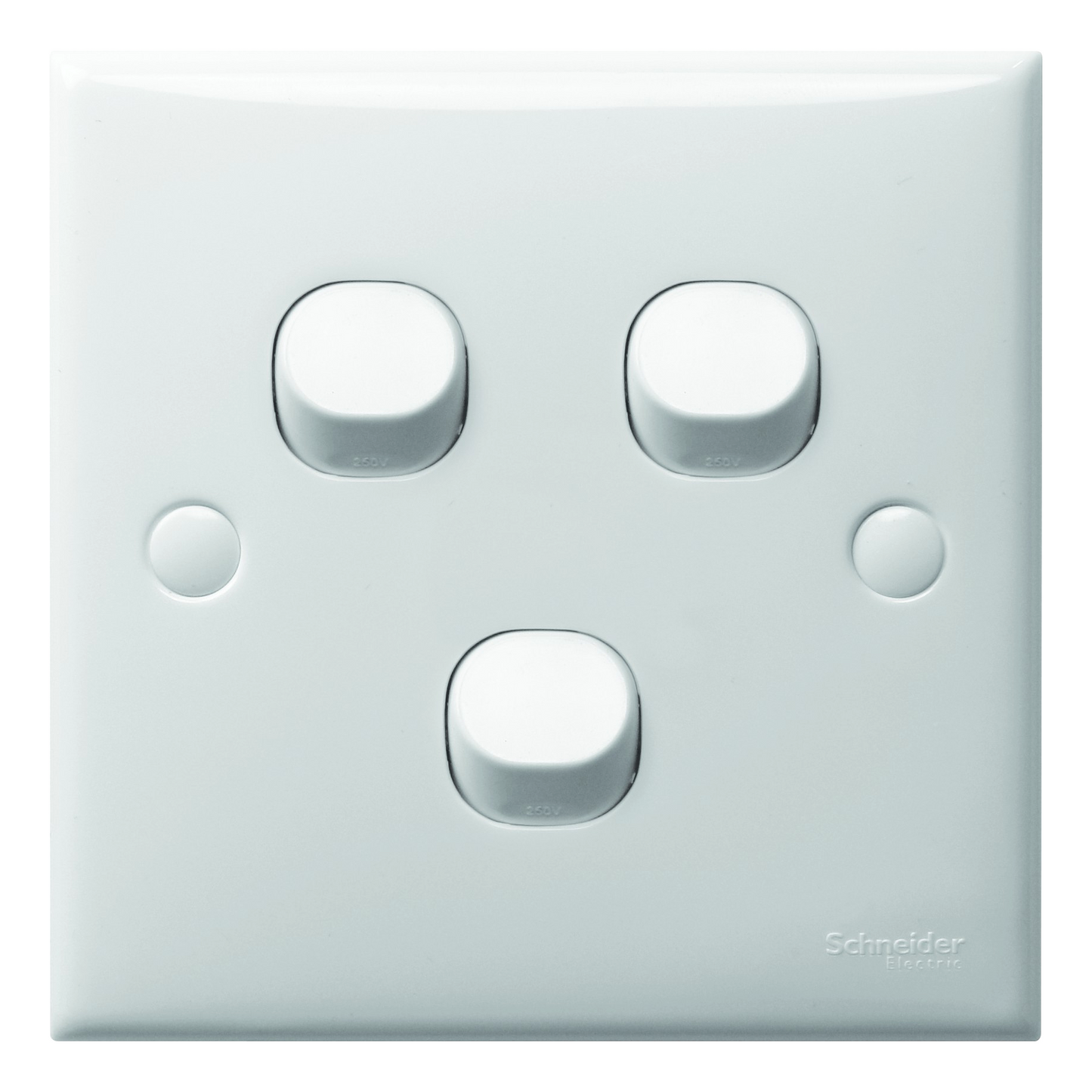 SCHNEIDER E33/1/2A 3GANG 1WAY SWITCH