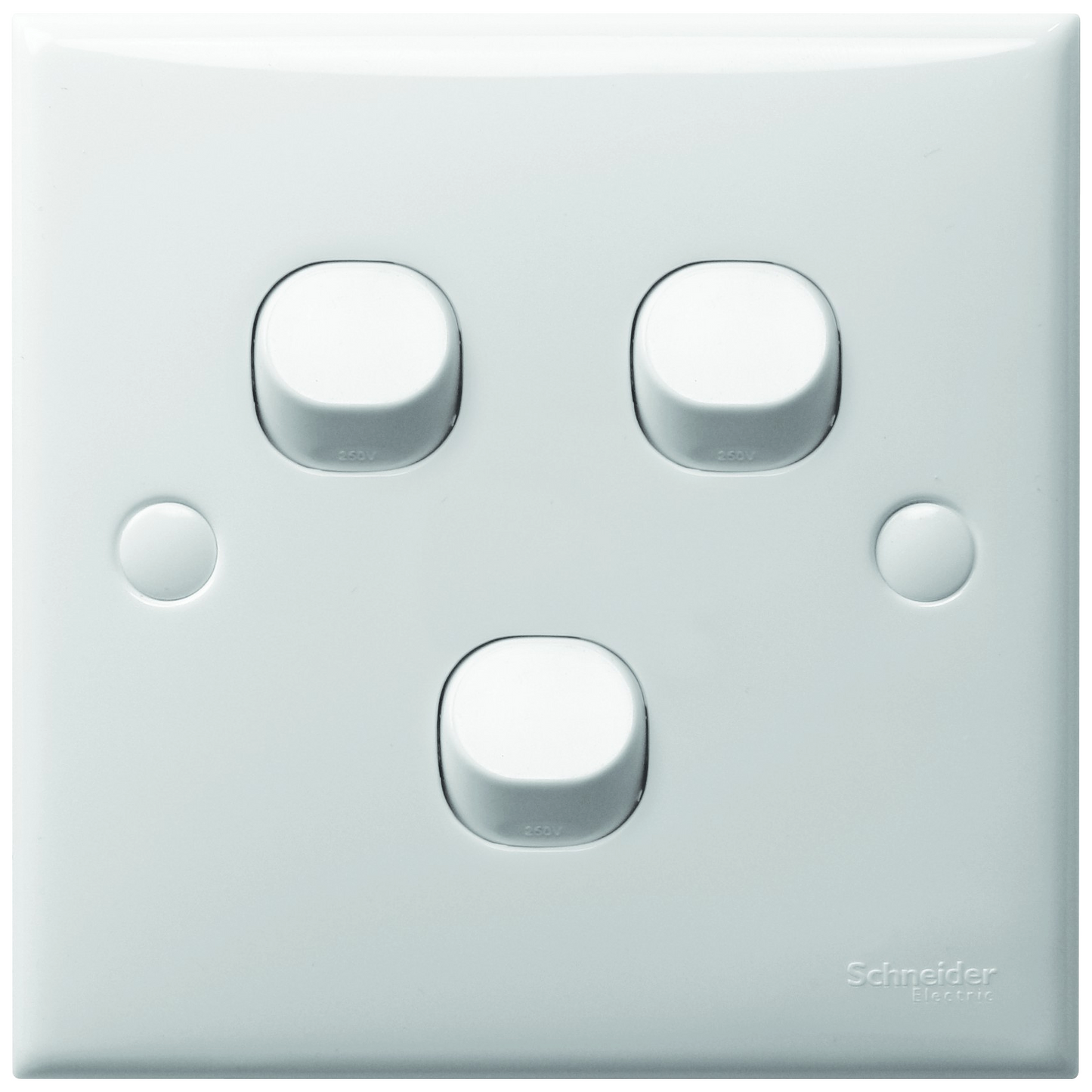 SCHNEIDER E33/2/3A 3GANG 2WAY SWITCH