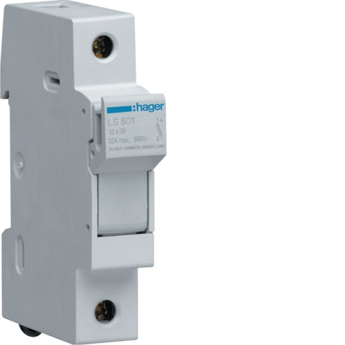 HAGER LSN501 1-PHASE FUSE CARRIER