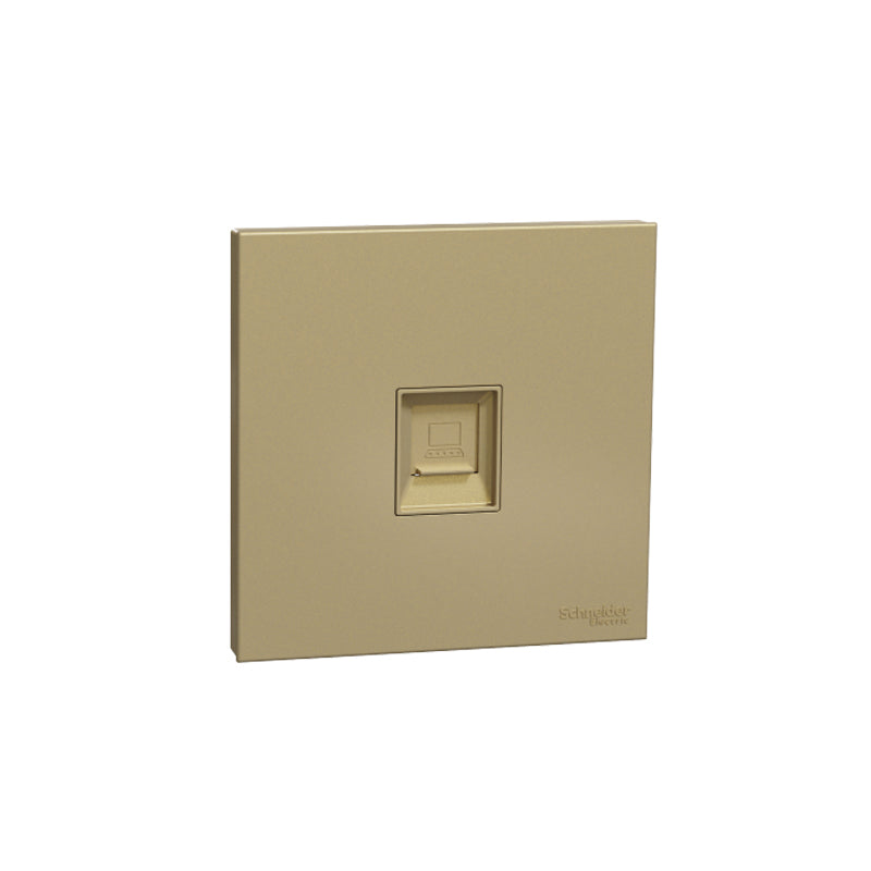 SCHNEIDER E8731RJS4-WG 1GANG TELEPHONE OUTLET