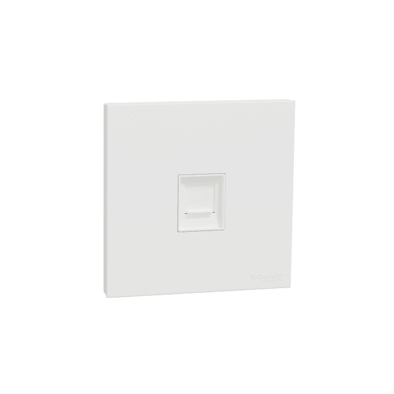 SCHNEIDER E8731RJS4 1GANG TELEPHONE OUTLET