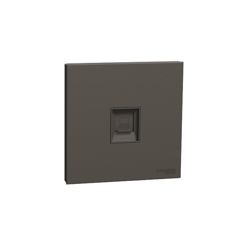 SCHNEIDER E8731RJS6-DG 1GANG CAT6 RJ45 DATA OUTLET