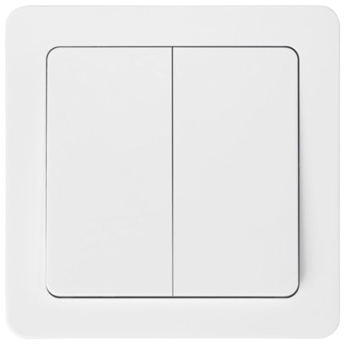 HAGER INSPIRE WGCL121 2 GANG 1 WAY DOLLY SWITCH