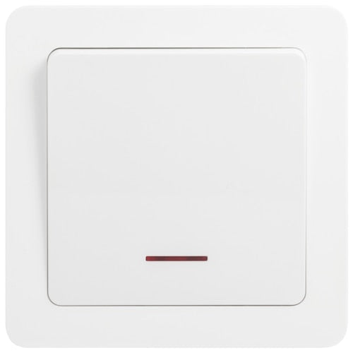 HAGER INSPIRE WGCL2D1N 1G DP SWITCH WITH LED