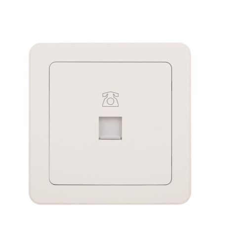 HAGER INSPIRE WGCT1RJ 1MOD TEL OUTLET