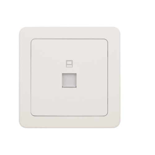 HAGER INSPIRE WGCT1RJ6 1MOD CAT6 OUTLET