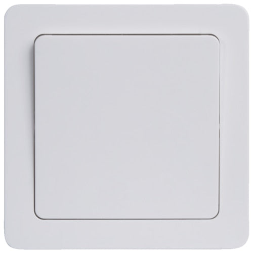 HAGER INSPIRE WGCXL112AS 1G 2W SWITCH AURORA SILVER