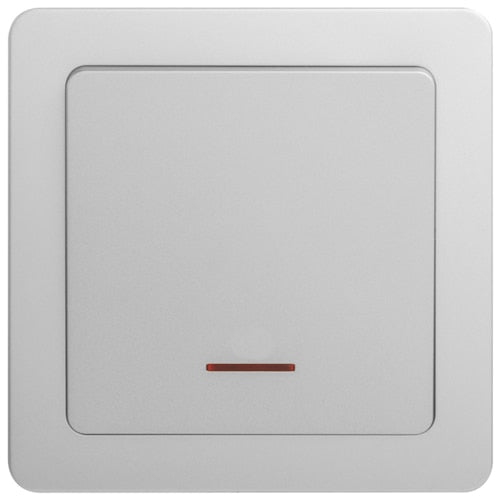 HAGER INSPIRE WGCXL2D1NAS 1G DP SWITCH WITH LED AS