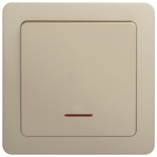 HAGER INSPIRE WGCXL2D1NEG 1G DP SWITCH WITH LED EG