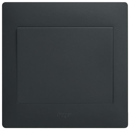 HAGER MUSE WGML112KB 1G 2W SWITCH KNIGHT BLACK