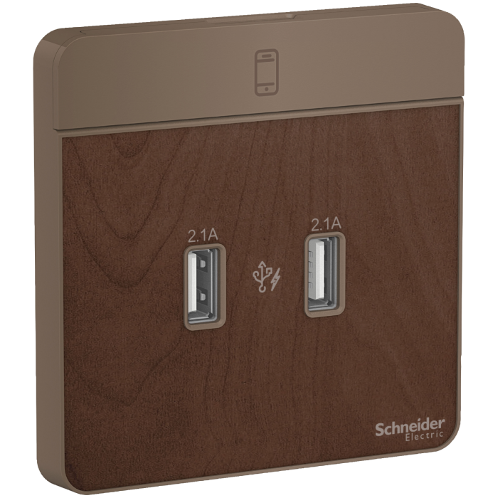 E8332USB_WD 2 x 2.1A USB Charger, WD