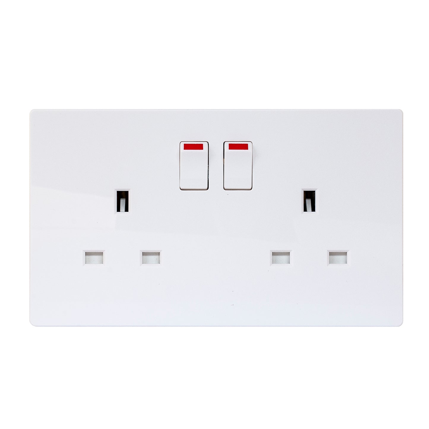 MK W2747WHI 2X13A SWITCHSOCKET