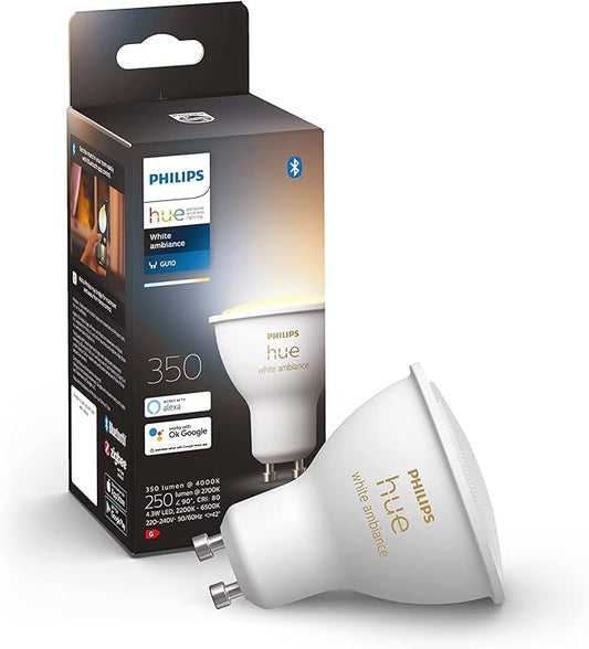 PHILIPS HUEWA 6W GU10 2P EUR