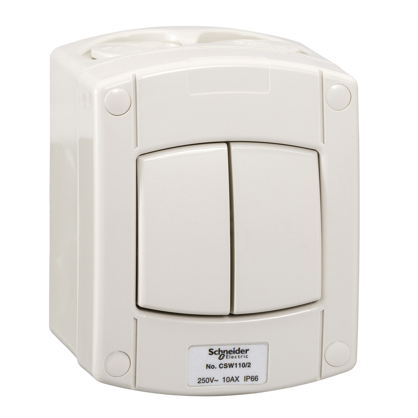 SCHNEIDER CSW110/2 2GANG 2WAY SWITCH