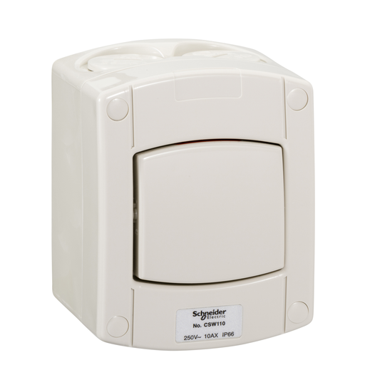 SCHNEIDER CSW110 1GANG 2WAY SWITCH