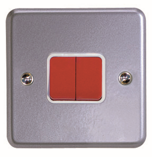 MK G-4472RR 2GANG 2WAY SWITCH RED DOLLY