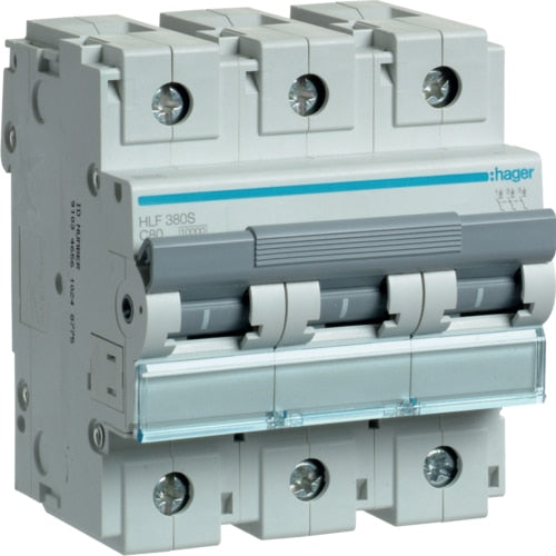 HAGER HLF380  80A 3P T/C 10KA MCB