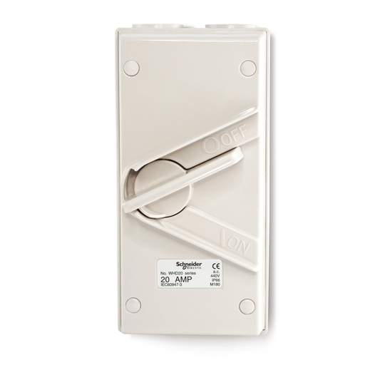SCHNEIDER WHD20 20A 2P ISOLATOR