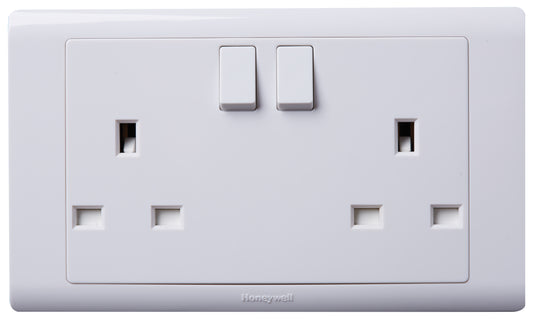 HONEYWELL R-2747WHI 2X13A SWITCHSOCKET