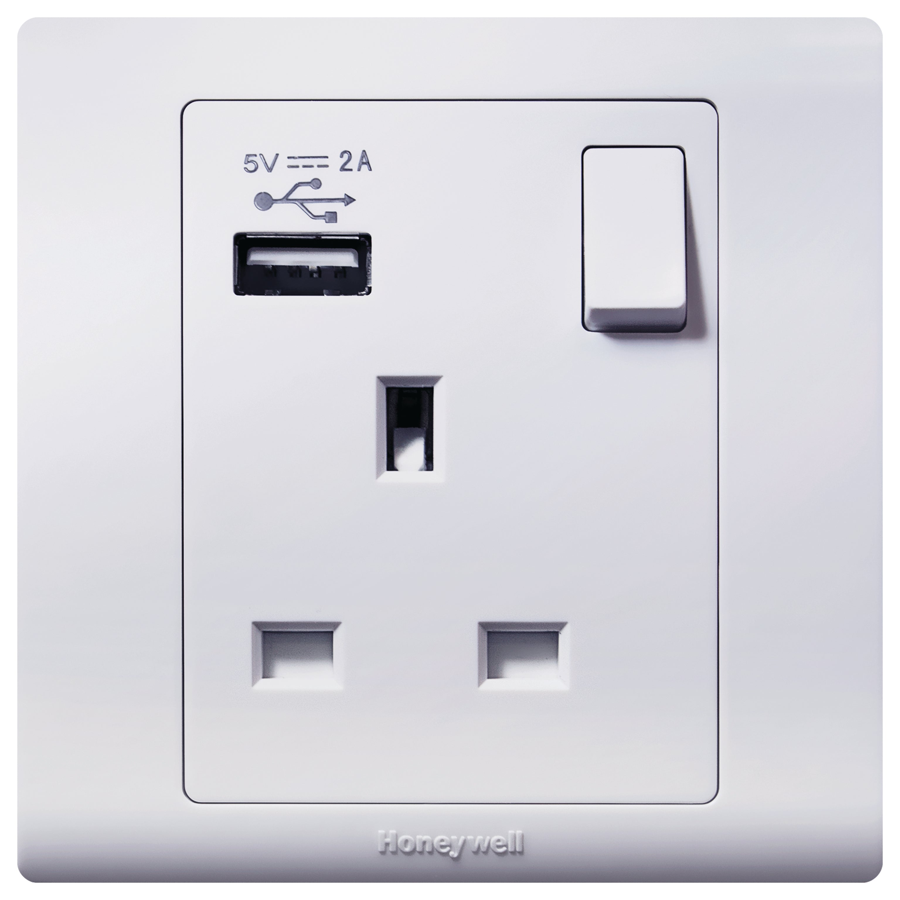 HONEYWELL R-2757UXWHI 1X13A SSO + USB – Chee Kong Electric Co.
