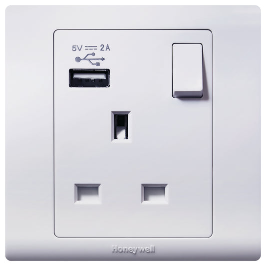 HONEYWELL R-2757UXWHI 1X13A SSO + USB