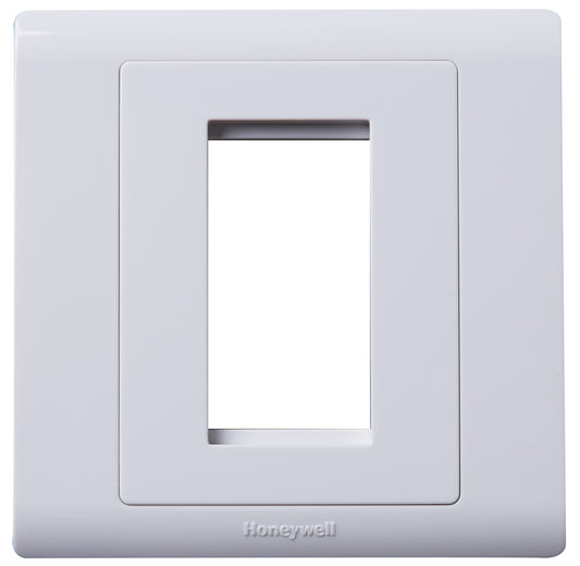 HONEYWELL R-5450WHI 1GANG EURO MODULE PLATE