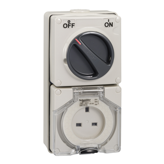 SCHNEIDER 56C313 1X13A SWITCHSOCKET