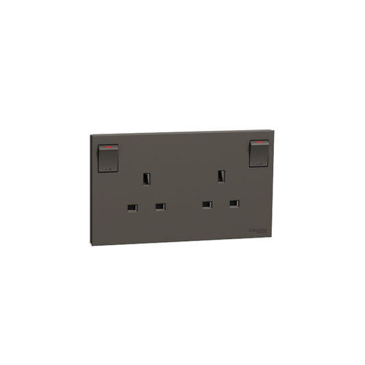 SCHNEIDER E87T25-DG 2X13A SWITCHSOCKET