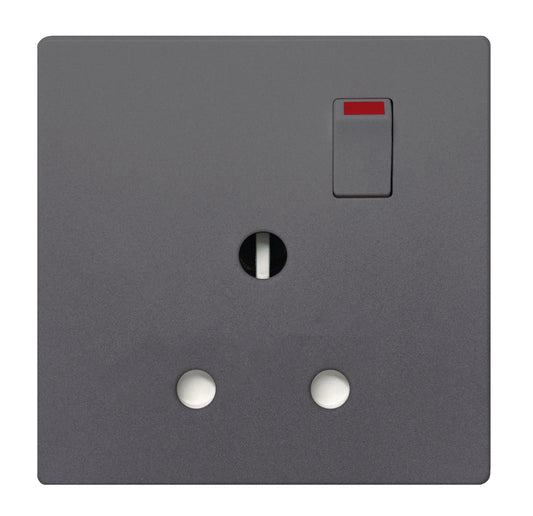 MK W2893GRY 15A SWITCHSOCKET SPACE GREY
