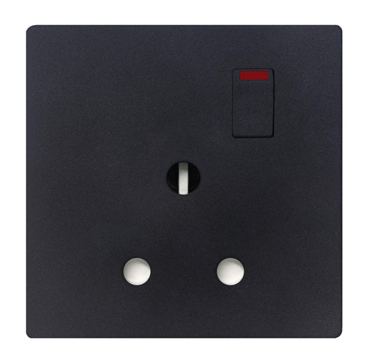 MK W2893MBK 15A SWITCHSOCKET SPACE BLACK