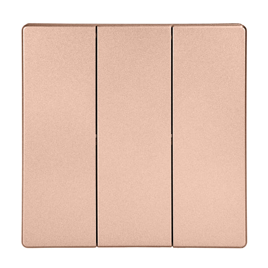 MK W4783RGL 3GANG 2WAY SWITCH ROSE GOLD
