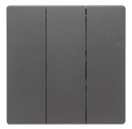 MK W4783W1GRY 3GANG 1WAY SWITCH SPACE GREY