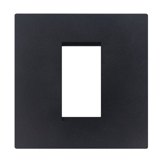 MK W5450MBK 1M EURO FRONT PLATE SPACE BLACK