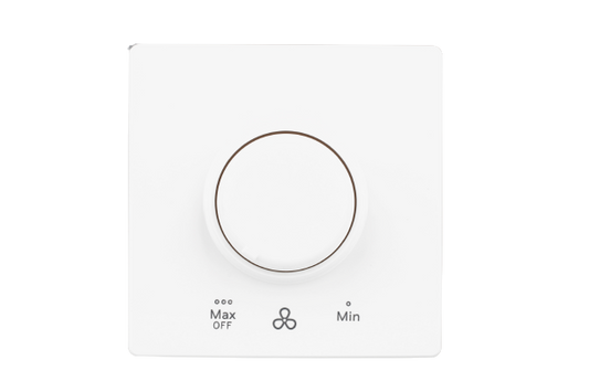 MK W8601WHI 1GANG 200VA FAN SPEED CONTROL