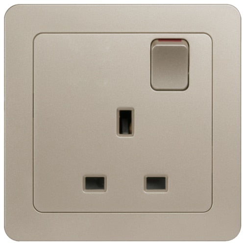 HAGER INSPIRE WGCXS113SEG 1 X 13A SWITCH SOCKET EG
