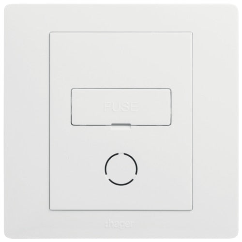 HAGER MUSE WGMR13 13A FUSED WITH FLEX OUTLET
