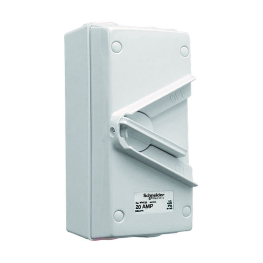 SCHNEIDER WHT20 20A 3P ISOLATOR