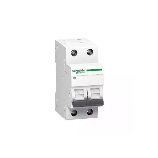SCHNEIDER K60N A9K01216 16A 2P TYPE B 6KA MCB