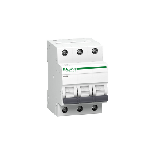 SCHNEIDER K60N A9K02306 6A 3P TYPE C 6KA MCB