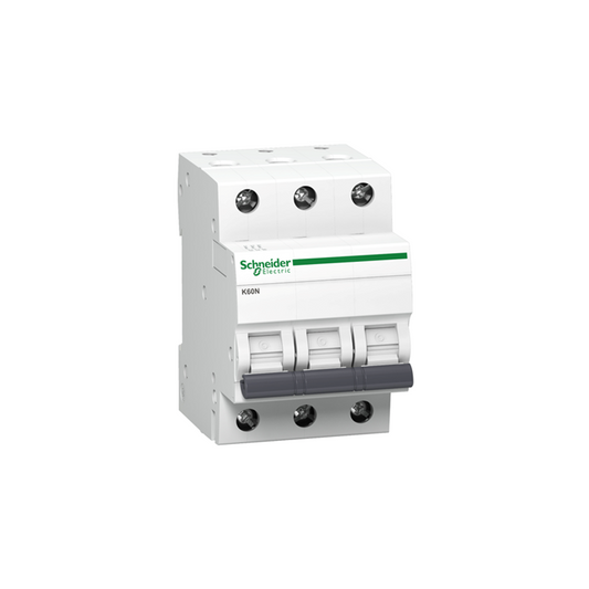 SCHNEIDER K60N A9K02316 16A 3P TYPE C 6KA MCB