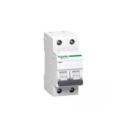 SCHNEIDER K60H A9K12216 16A 2P TYPE C 10KA MCB