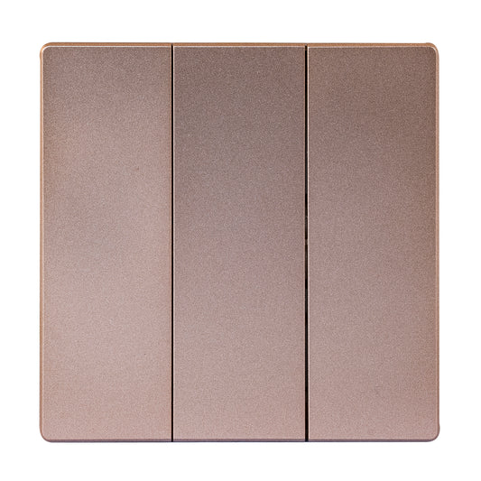 MK W4783W1RGL 3GANG 1WAY SWITCH ROSE GOLD