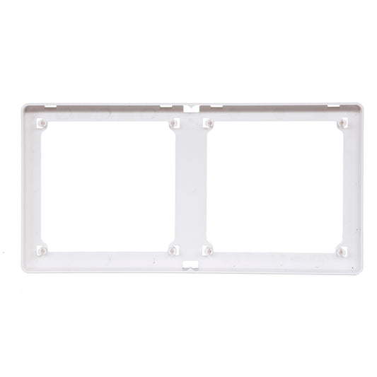 MK WS12WHI 2GANG FRAME