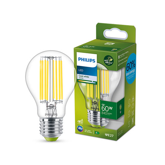 LED CLA 40W A60 E27 4000K CL EELA SRT4